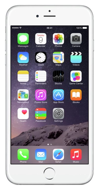 Sim Free iPhone 6 Plus Certified Pre Owned 64GB - Silver.